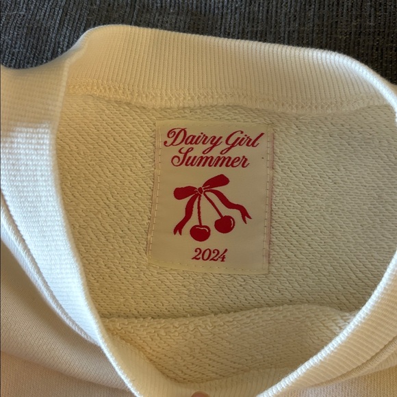 Dairy Boy Cream Sweater "Dairy Girl Summer" - Picture 5 of 8